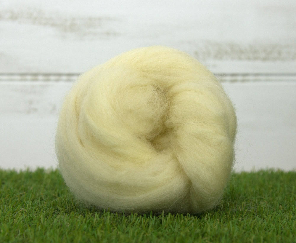 White 56's English Top Superwashed - World of Wool