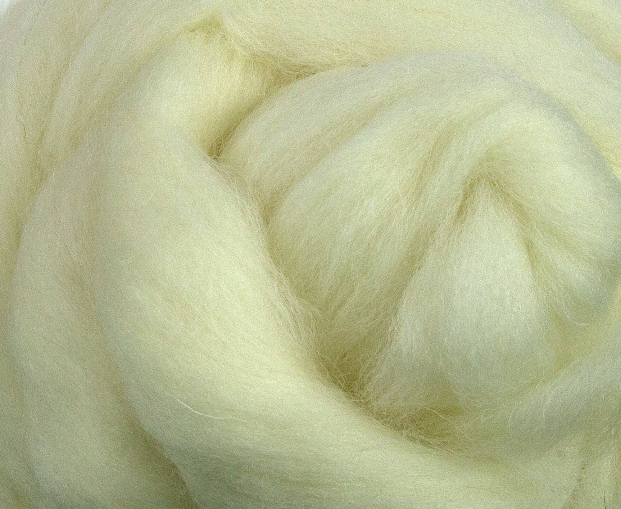 White Cheviot Top Superwashed - World of Wool