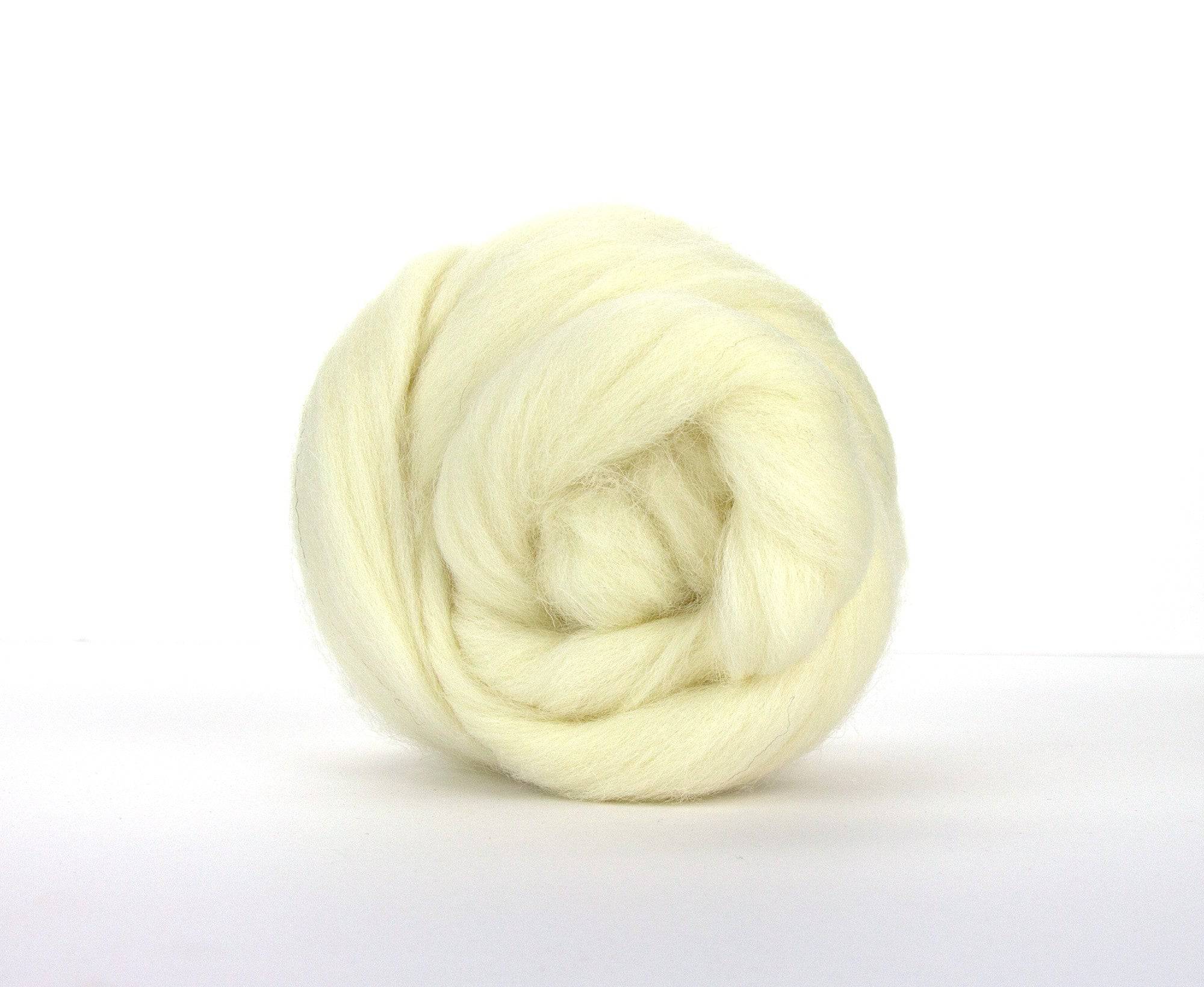 White Cheviot Top Superwashed - World of Wool