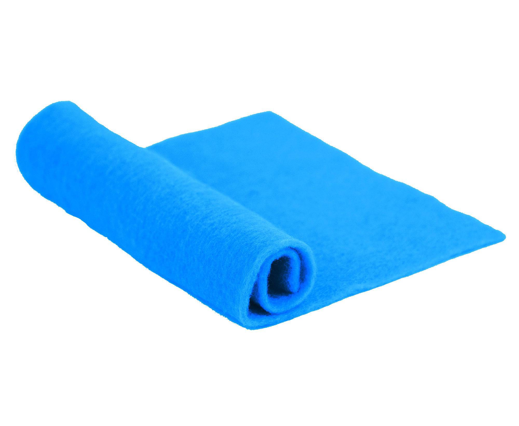 21mic Merino Turquoise Pre-Felt.