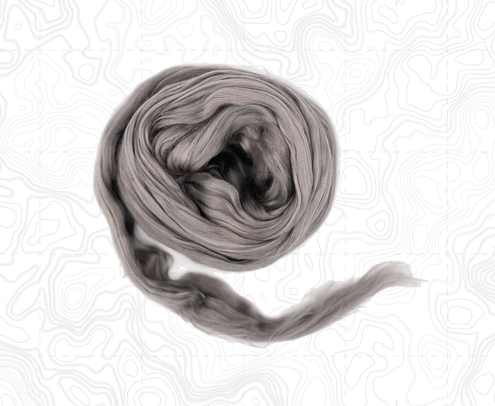 Beijing Grey A Grade Mulberry Silk Top.