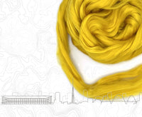 Brasilia Yellow A Grade Mulberry Silk Top - World of Wool