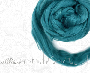 Dublin Green A Grade Mulberry Silk Top Speciality Fibres WoW