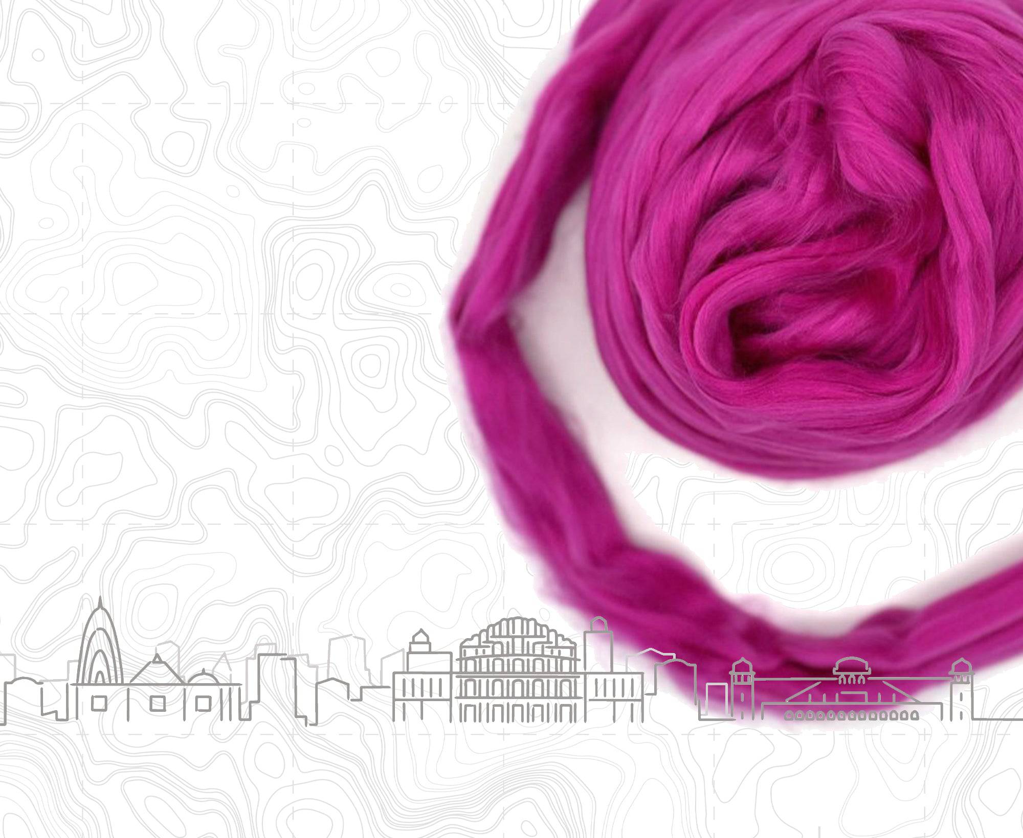 Jaipur Pink A Grade Mulberry Silk Top - World of Wool