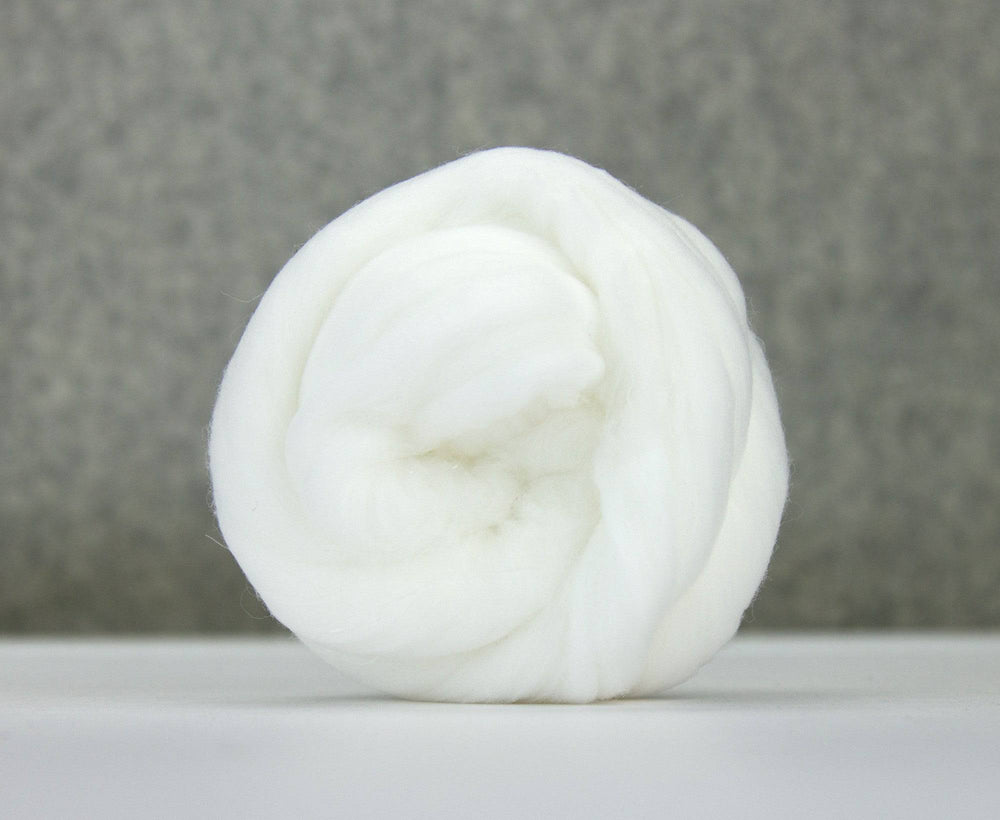 Fine Denier White Nylon Top - World of Wool