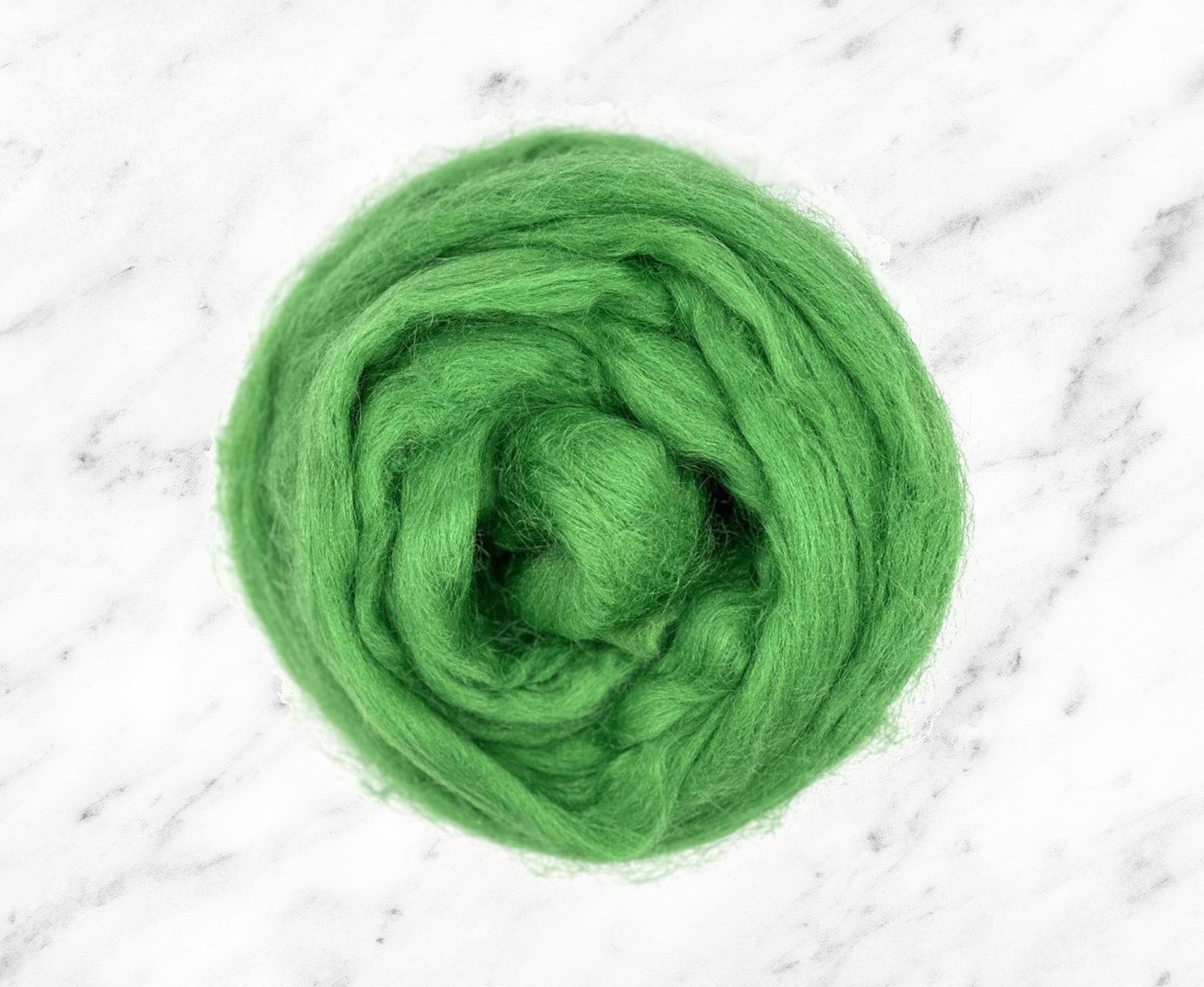 Green Super Bright Trilobal Nylon Top - World of Wool