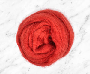 Red Super Bright Trilobal Nylon Top Synthetic Fibres WoW