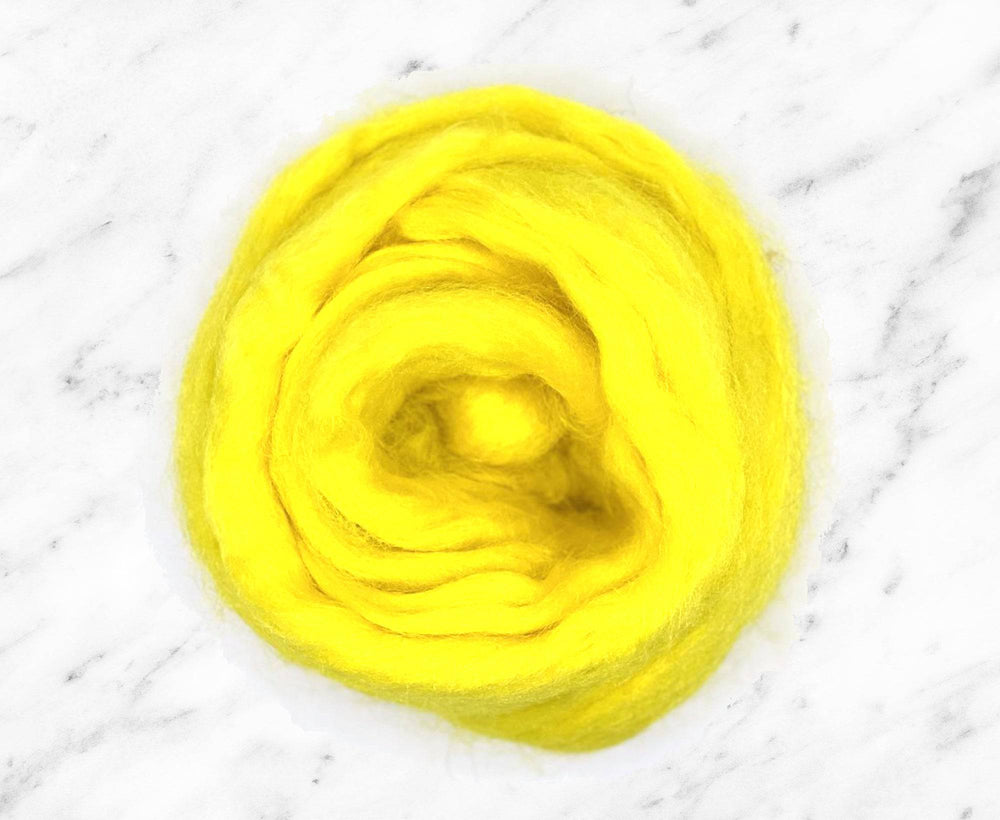 Yellow Super Bright Trilobal Nylon Top.