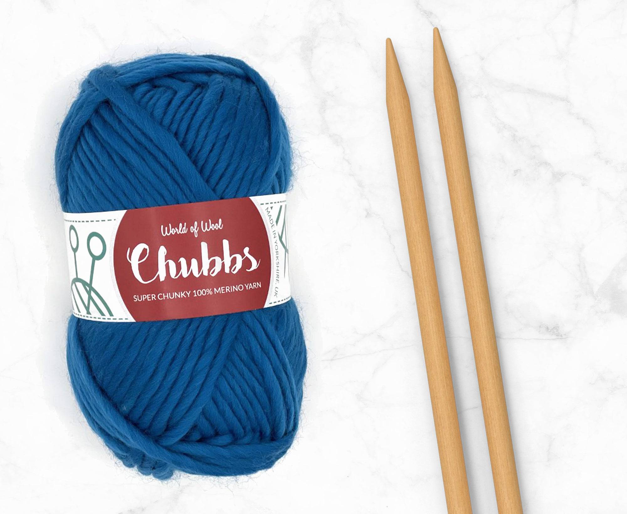 Aquamarine Merino Super Chunky Weight.