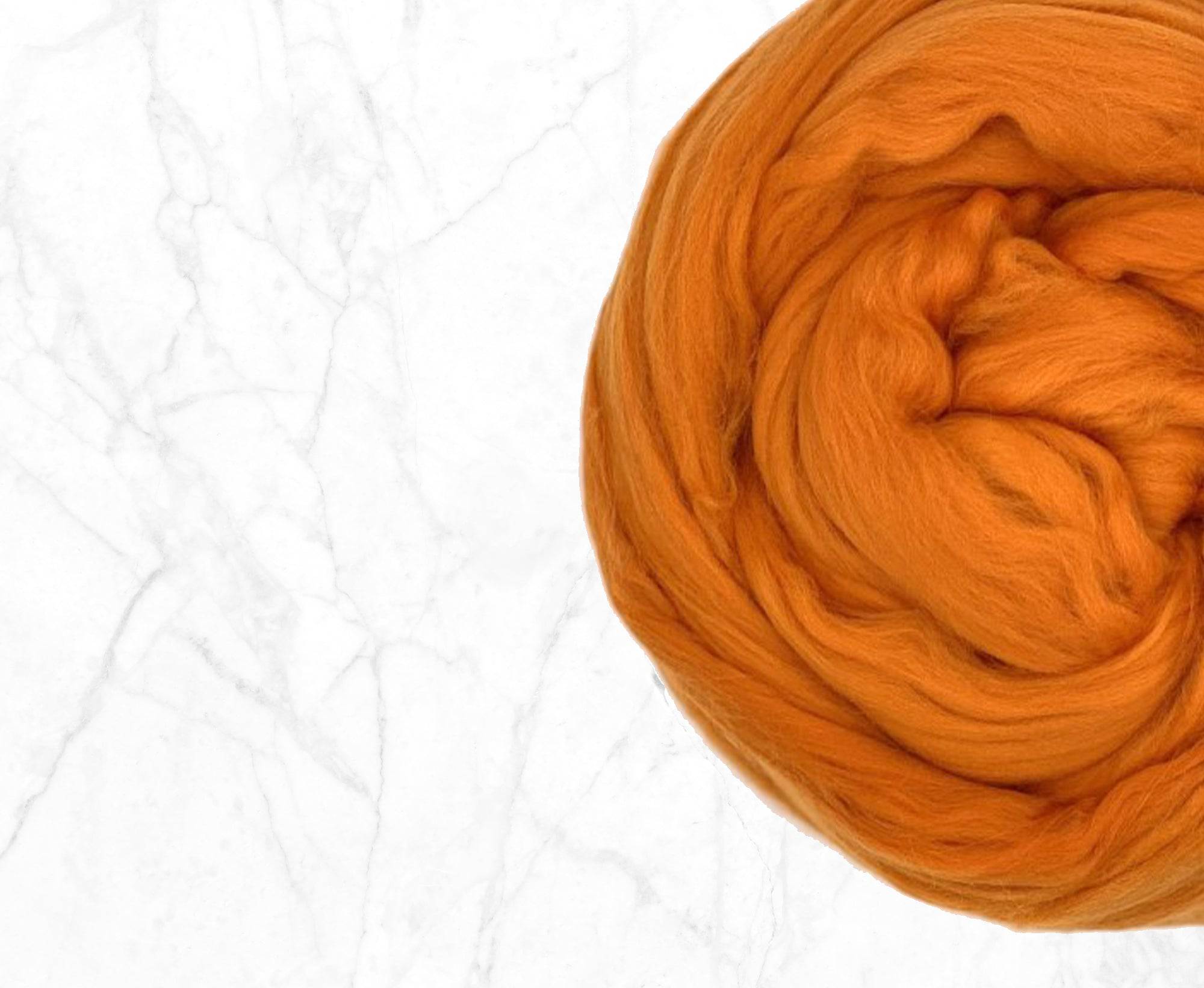 Bio-Nylon Tangerine Jumbo Yarn.