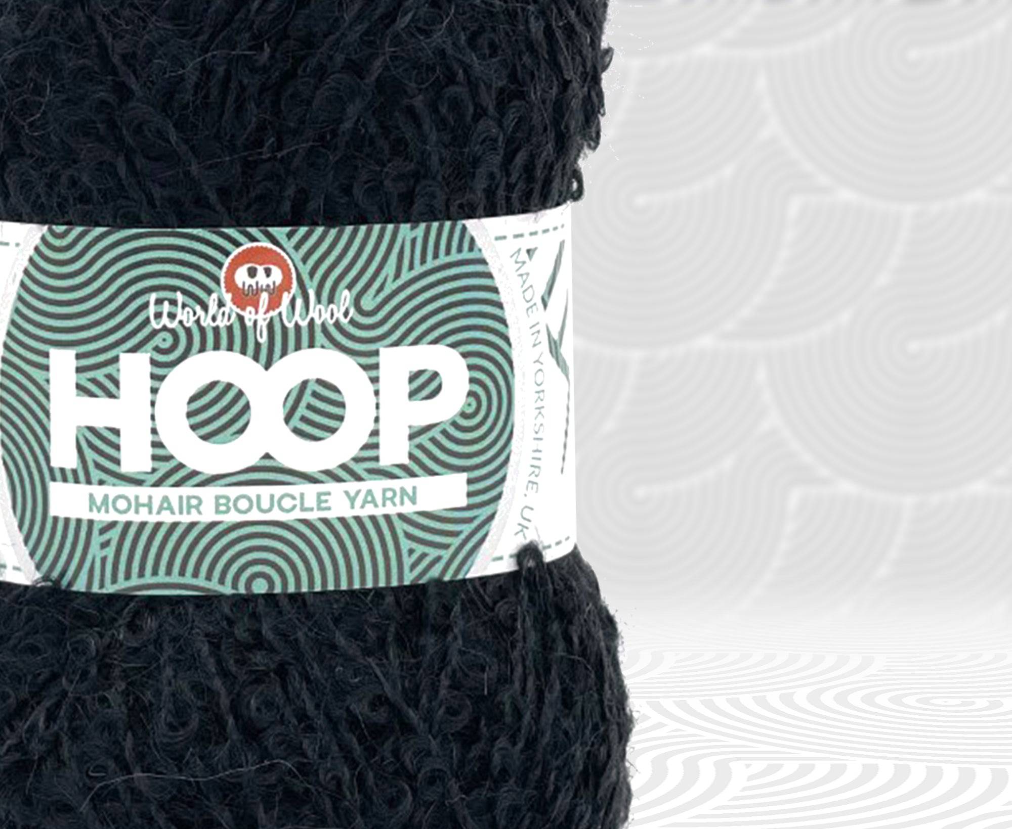 Blackbird Mohair Hoop Boucle.