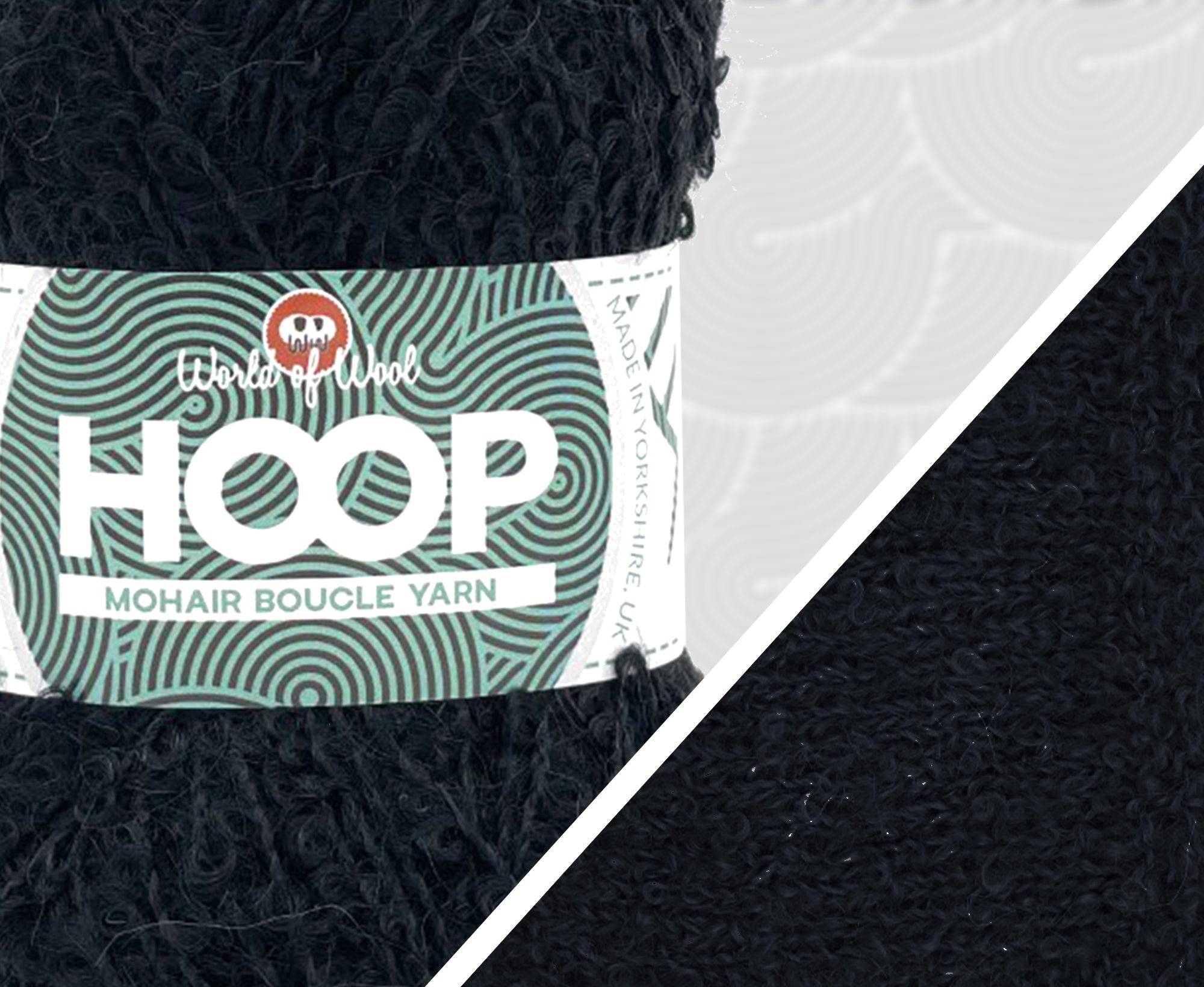Blackbird Mohair Hoop Boucle.