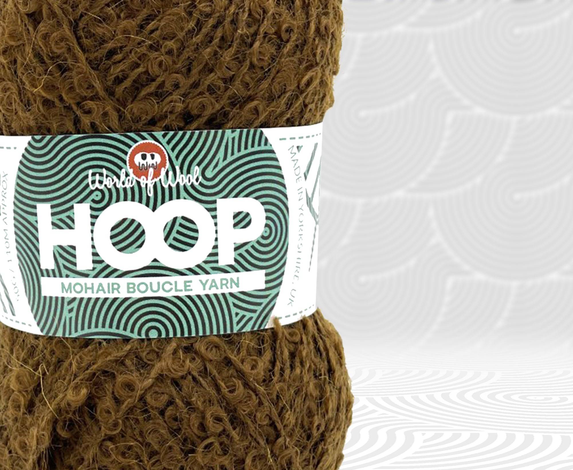 Capybara Mohair Hoop Boucle.