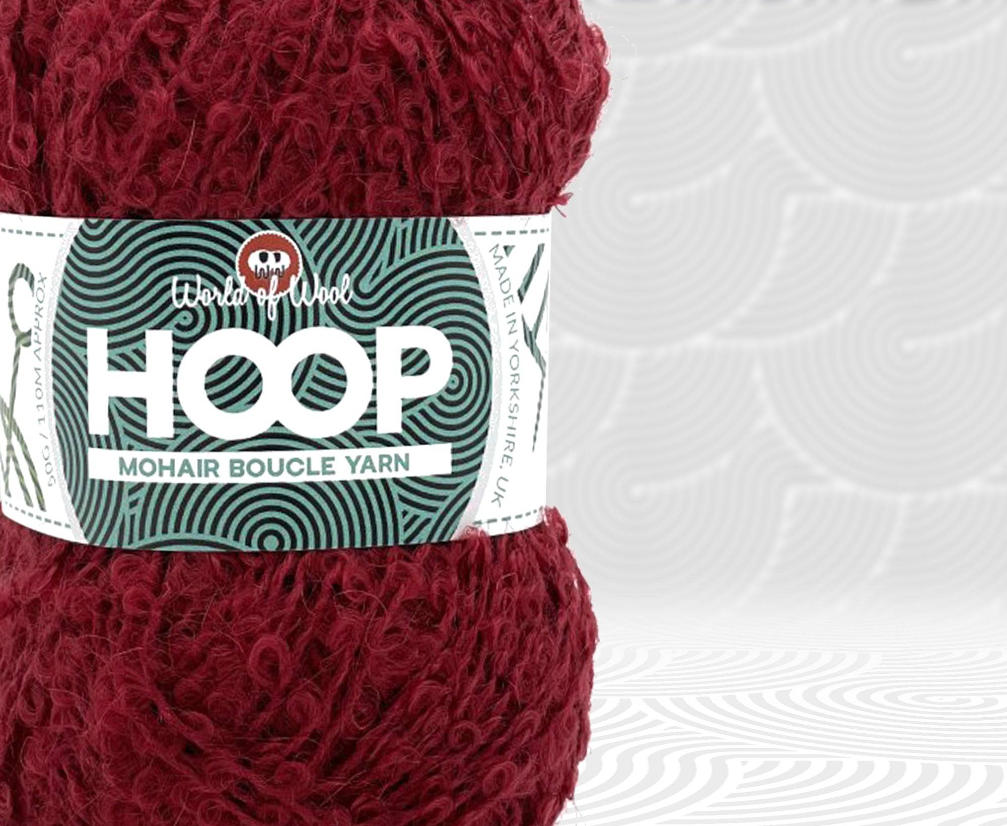 Wool boucle yarn deals