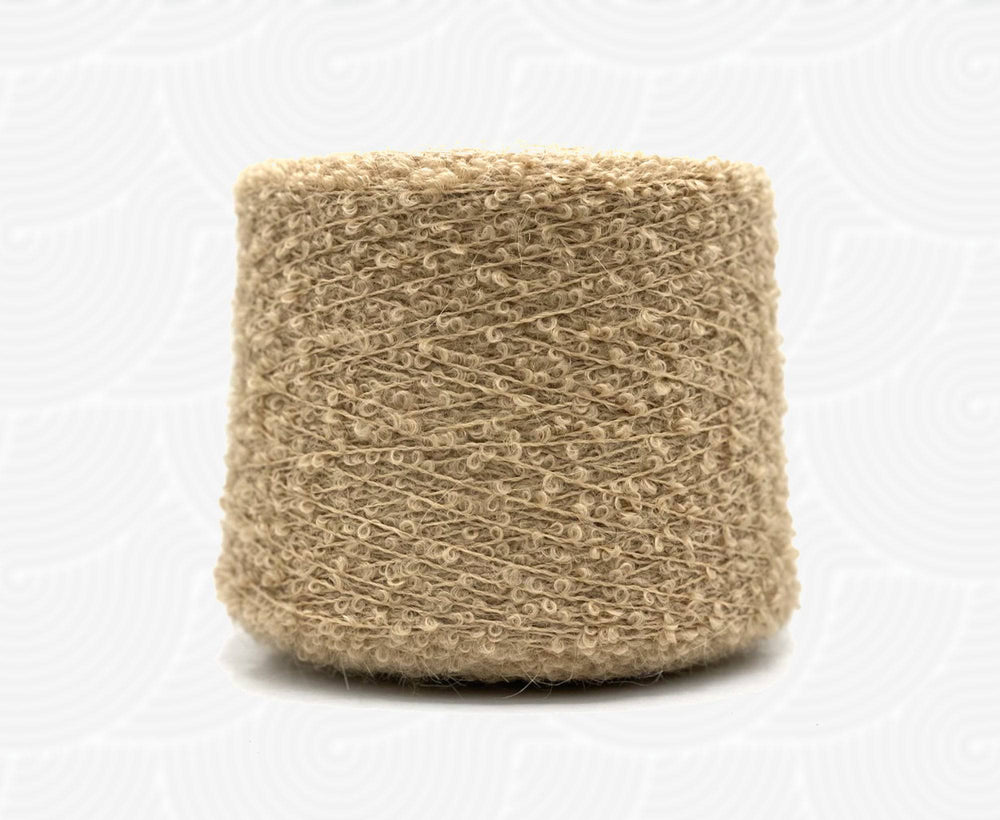 Caribou Mohair Hoop Boucle Cone - World of Wool