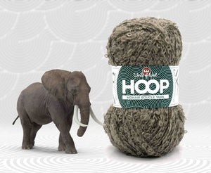 Elephant Mohair Hoop Boucle Yarn WoW