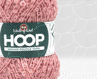 Flamingo Mohair Hoop Boucle - World of Wool