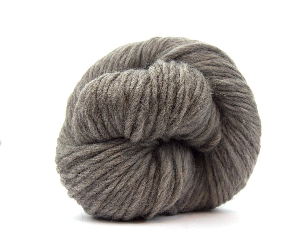 Grey Shetland Super Chunky Weight Hank.