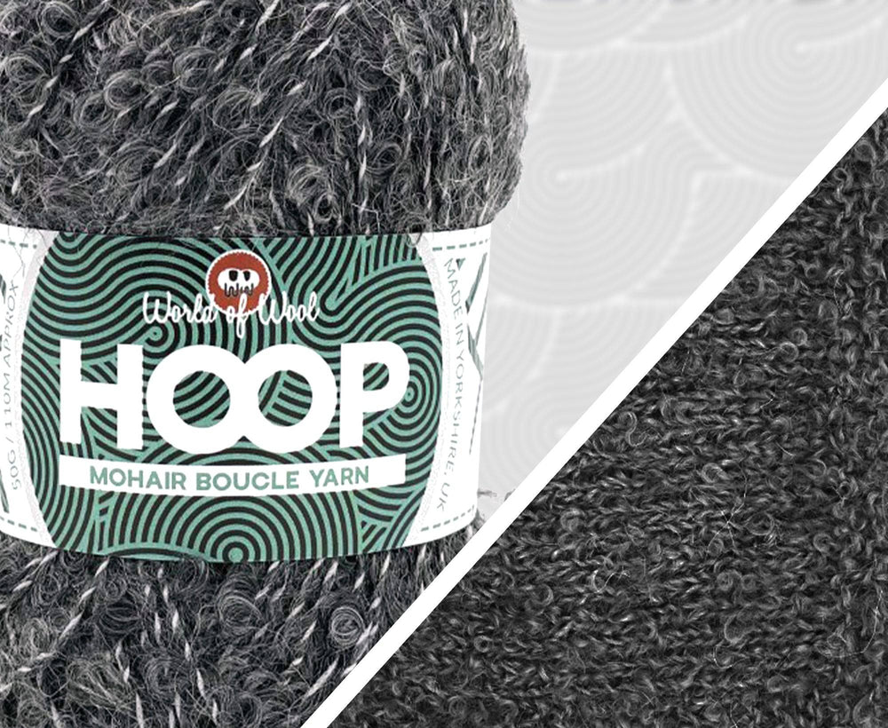 Hippo Mohair Hoop Boucle - World of Wool