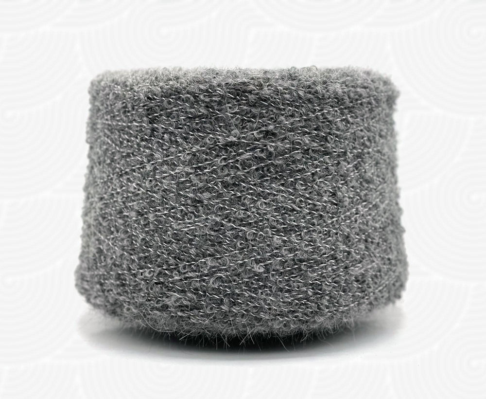 Hippo Mohair Hoop Boucle Cone - World of Wool
