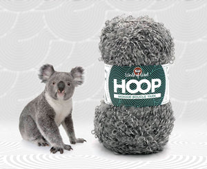 Koala Mohair Hoop Boucle Yarn WoW