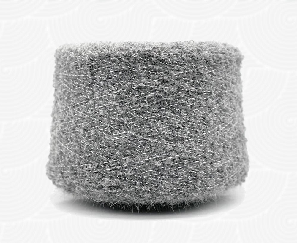 Koala Mohair Hoop Boucle Cone - World of Wool
