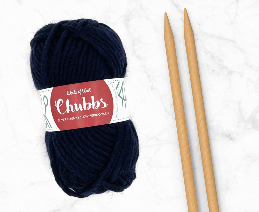 Midnight Merino Super Chunky Weight.