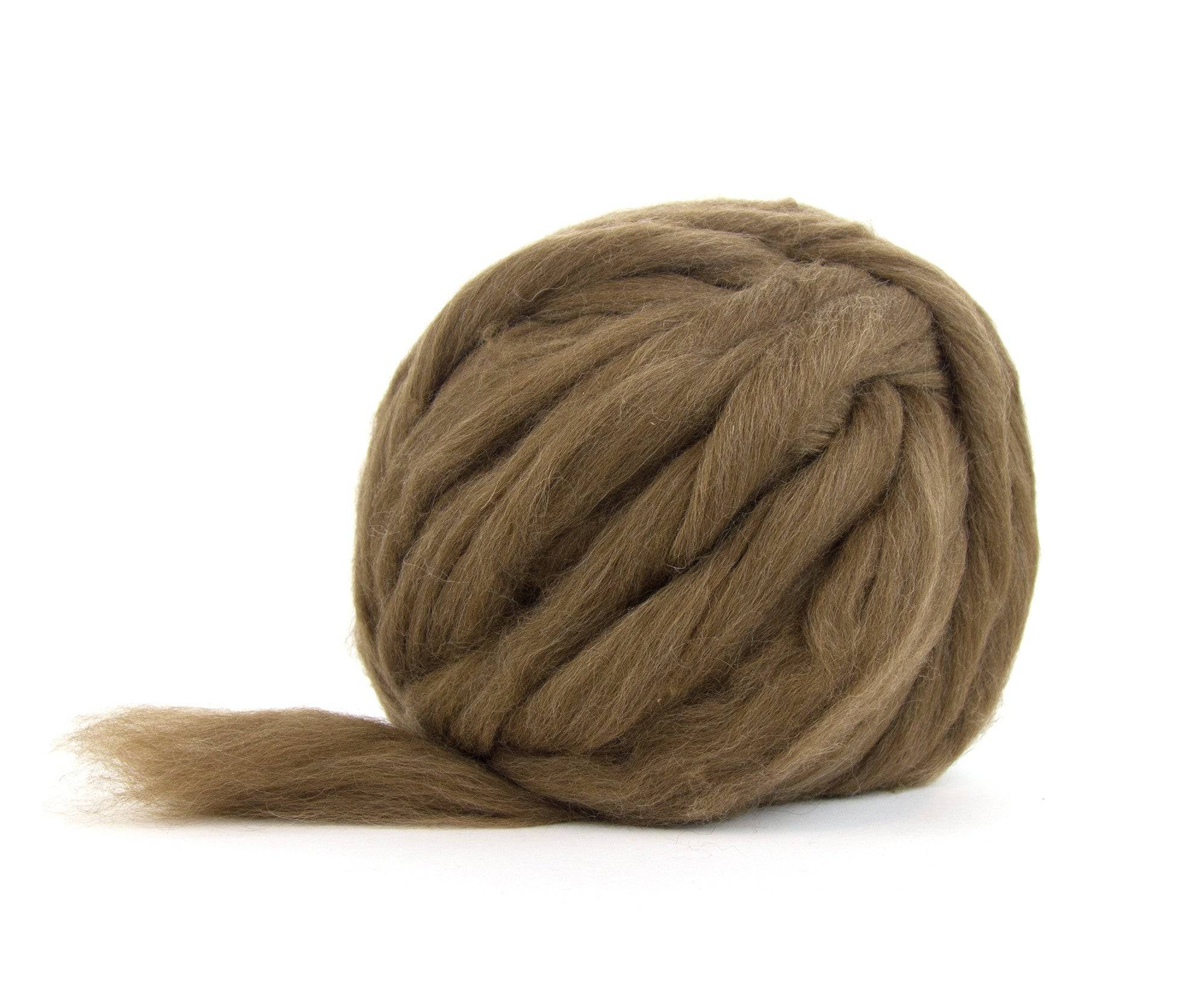 Natural Moorit Shetland Jumbo Yarn - World of Wool