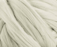 Natural White Merino Jumbo Yarn.