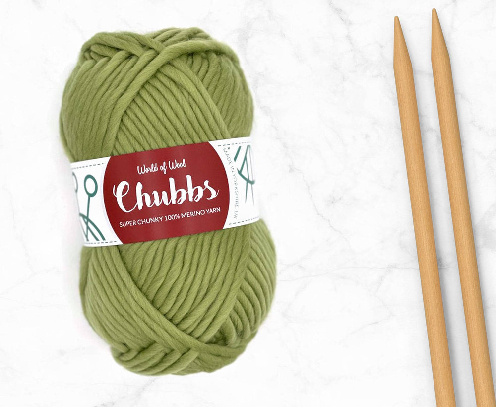 Sage Merino Super Chunky Weight.