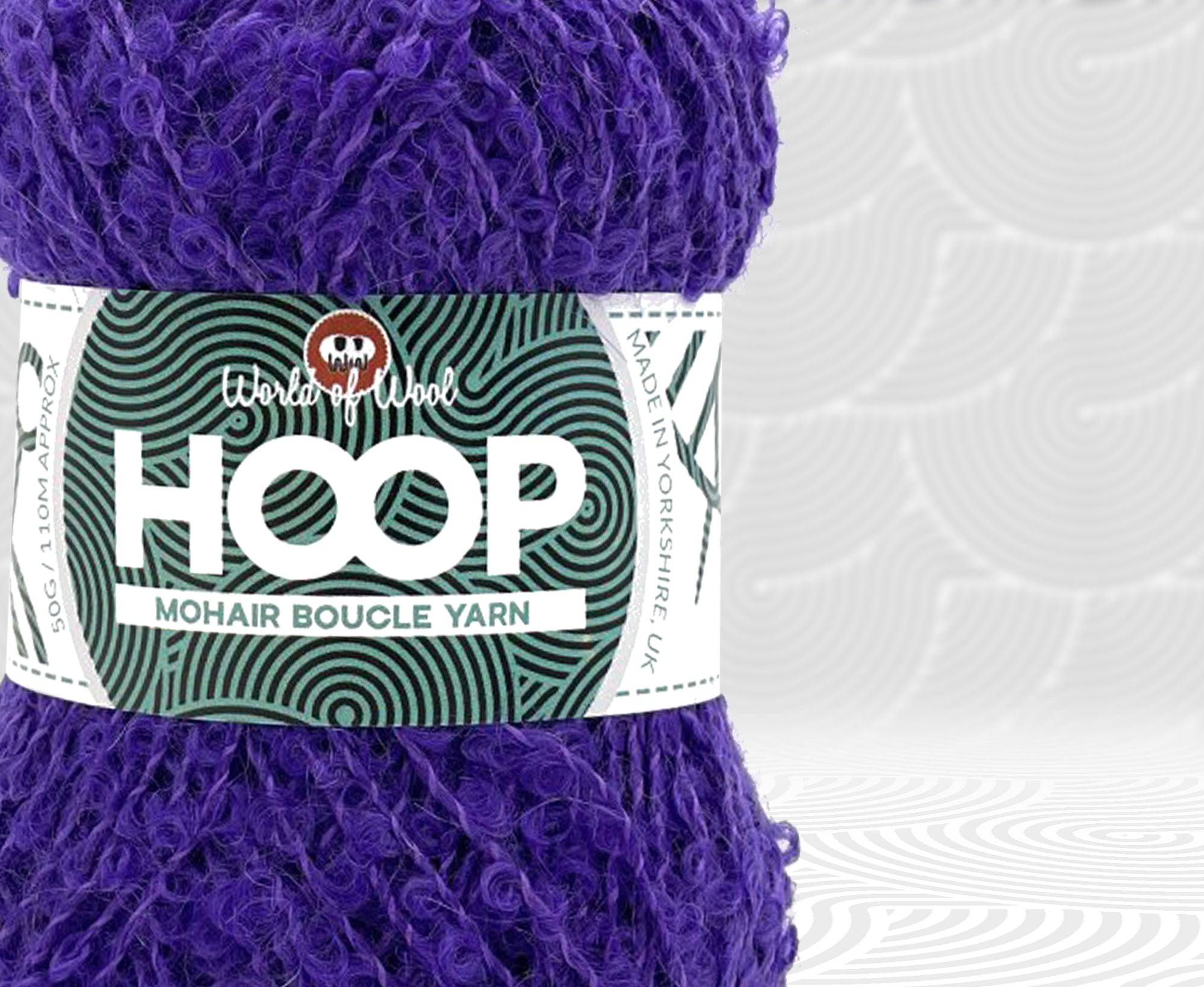 Starfish Mohair Hoop Boucle.