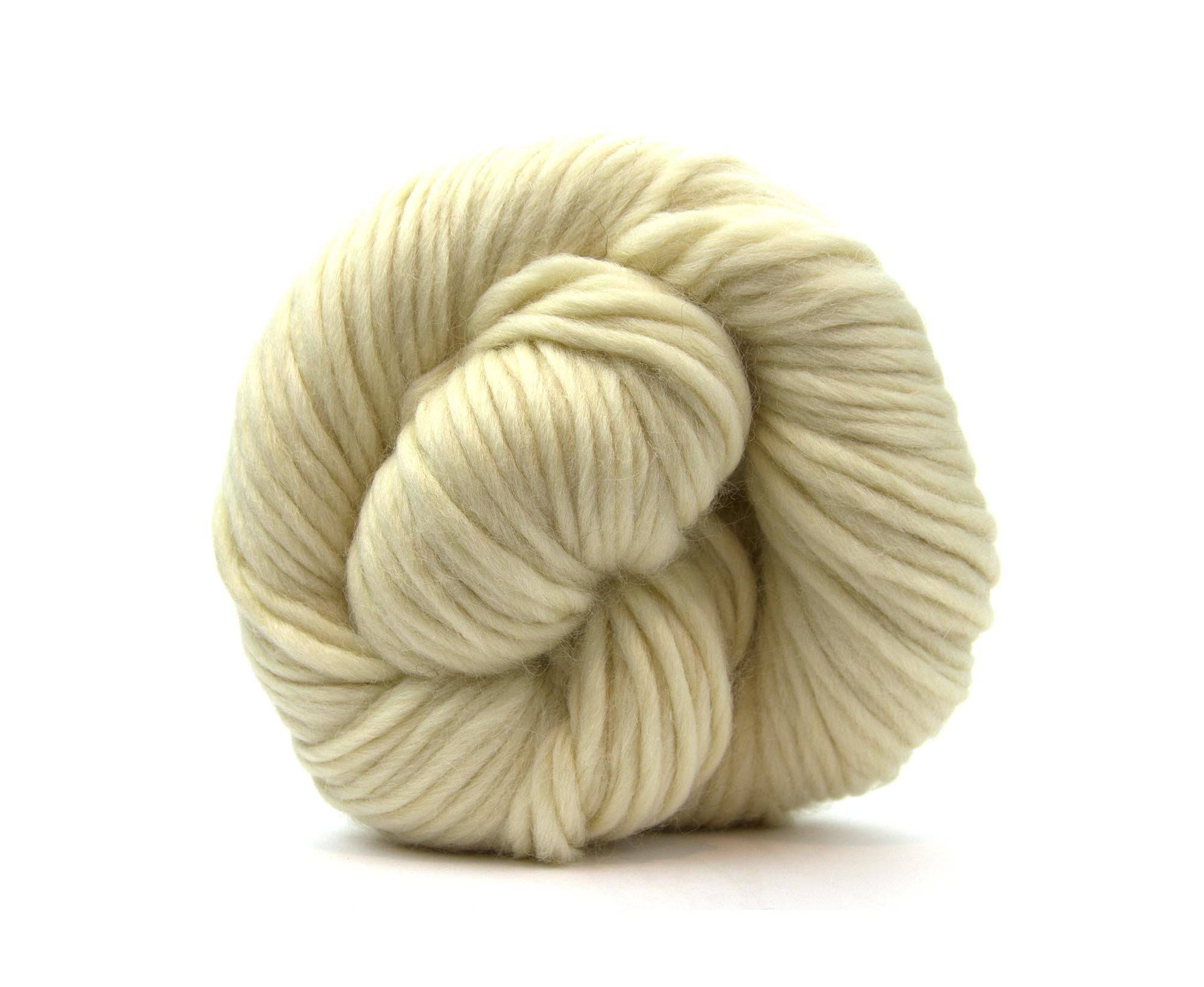 White Corriedale Super Chunky Weight Hank - World of Wool