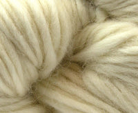 White Jacob Super Chunky Weight Hank - World of Wool