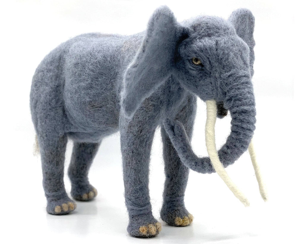 Elon The Elephant | Needle Felting Kit.