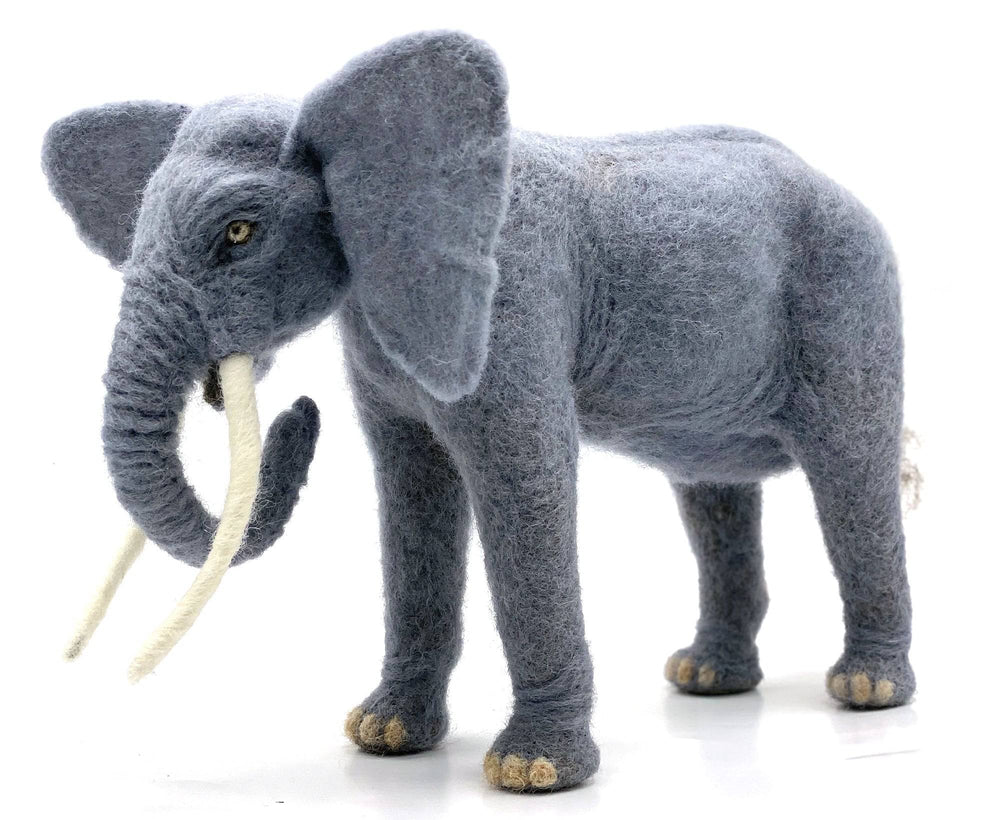 Elon The Elephant | Needle Felting Kit.