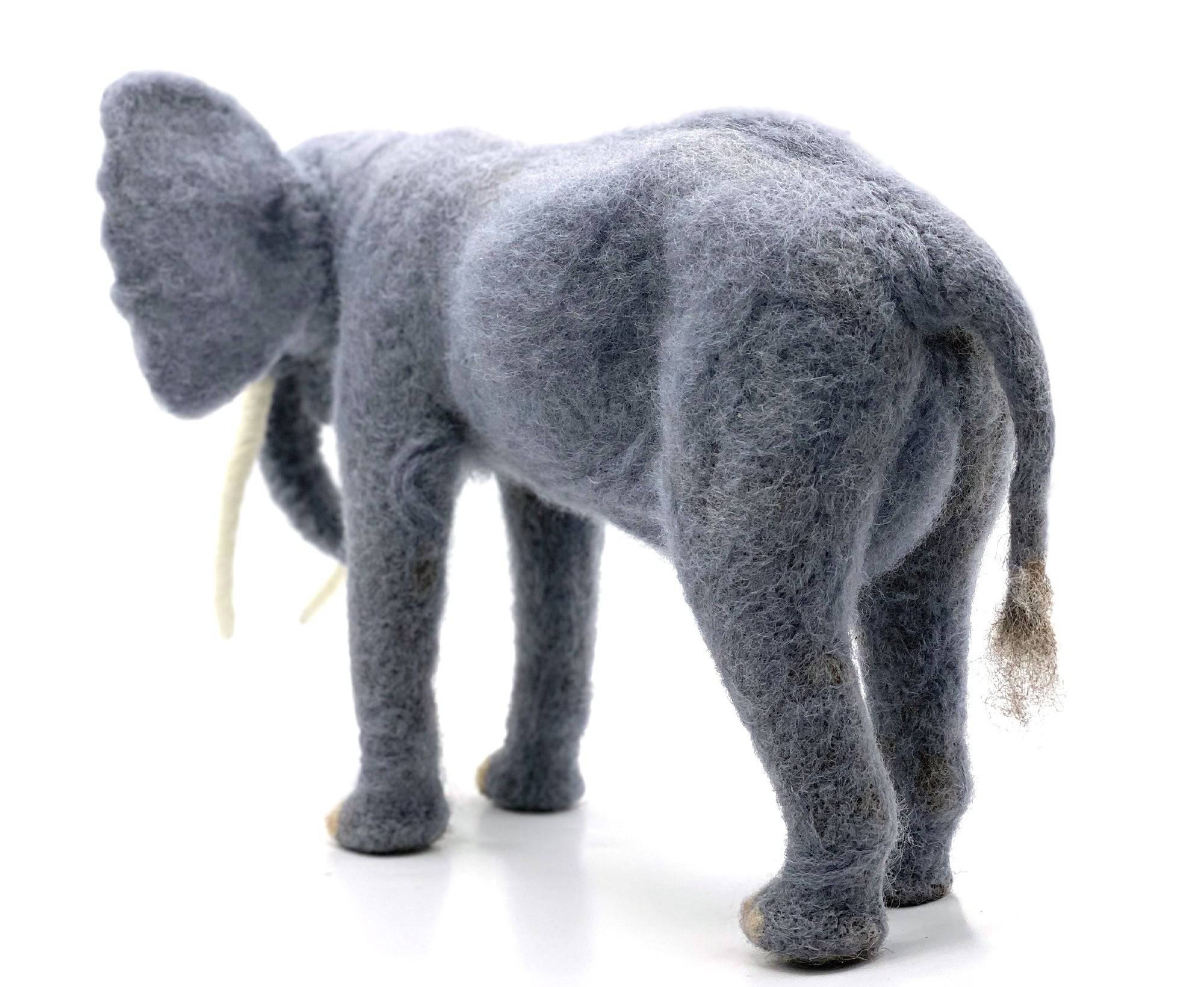 Elon The Elephant | Needle Felting Kit.