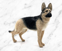 Georgi The German Shepherd Dog | Needle Felting Kit.