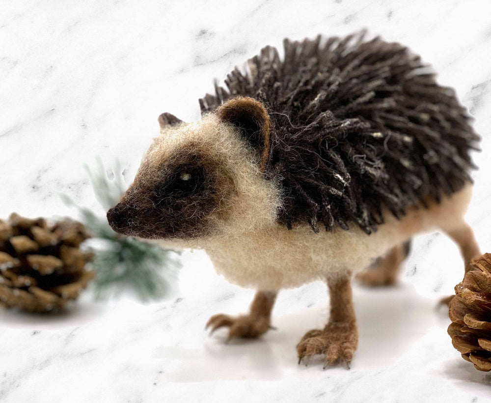 Hugo The Hedgehog | Needle Felting Kit.