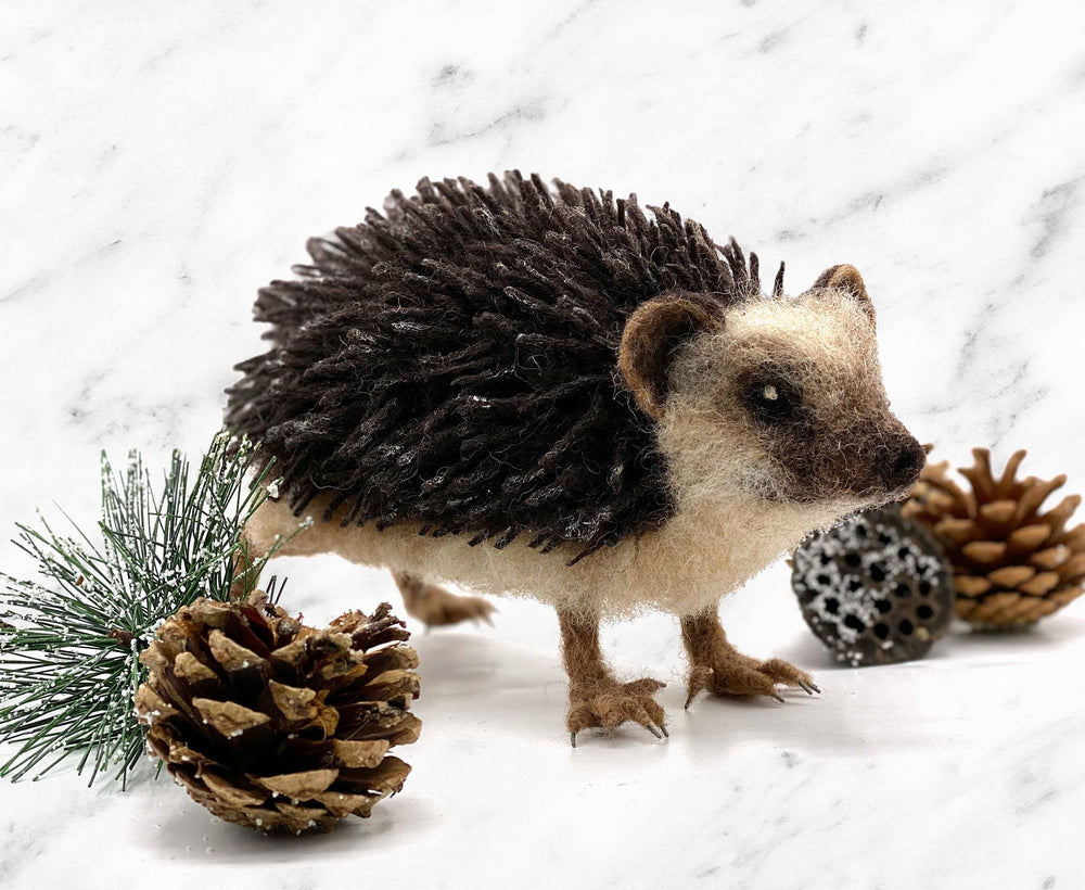 Hugo The Hedgehog | Needle Felting Kit.