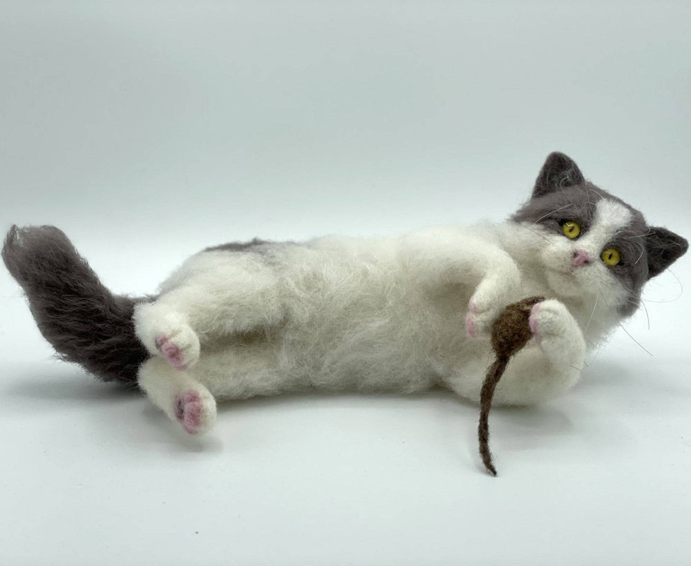 Kitty The Kitten | Artisan Needle Felting Kit.