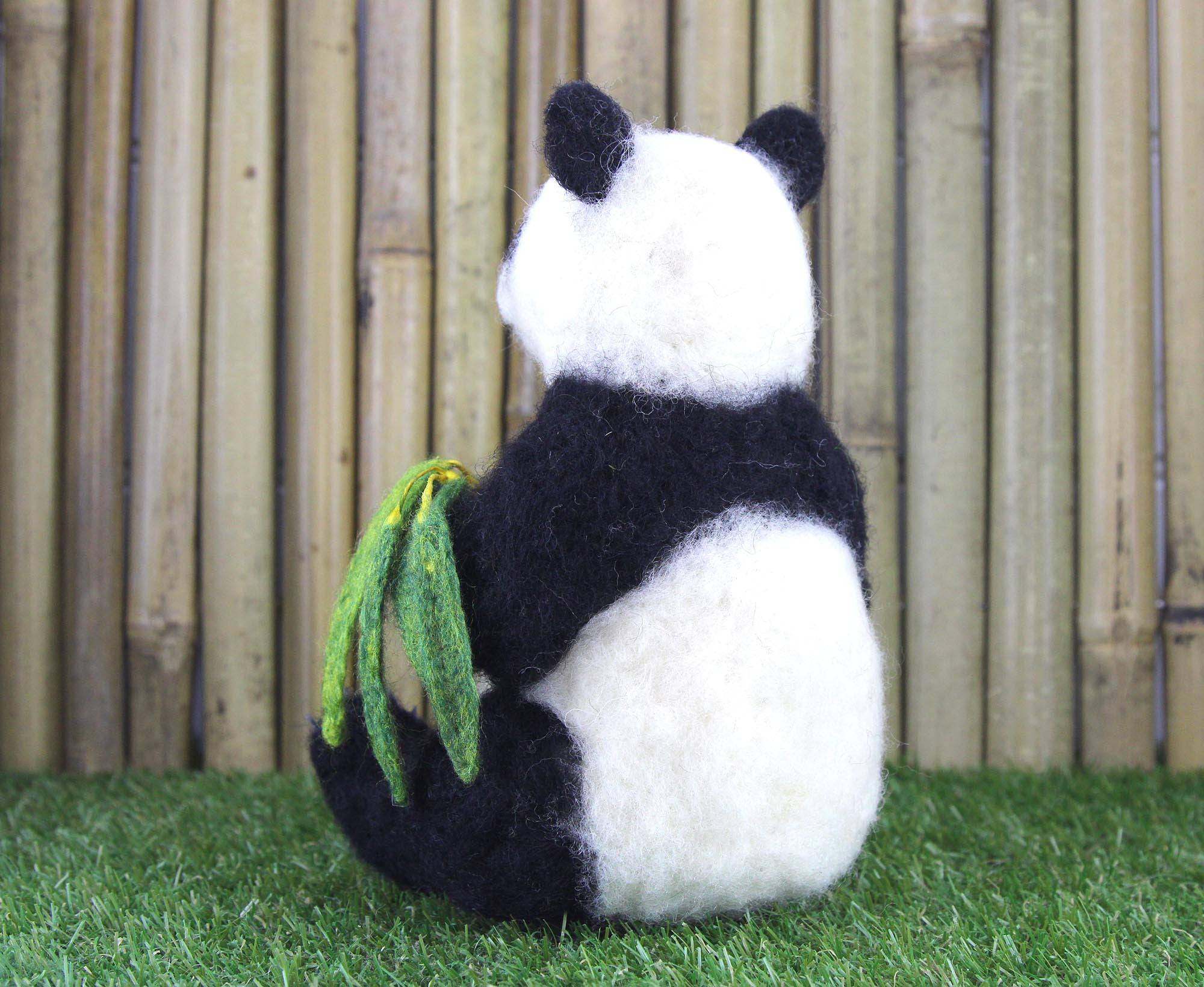 Pepe The Panda  | Needle Felting Kit.