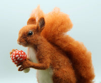 Solly The Squirrel | Needle Felting Kit.