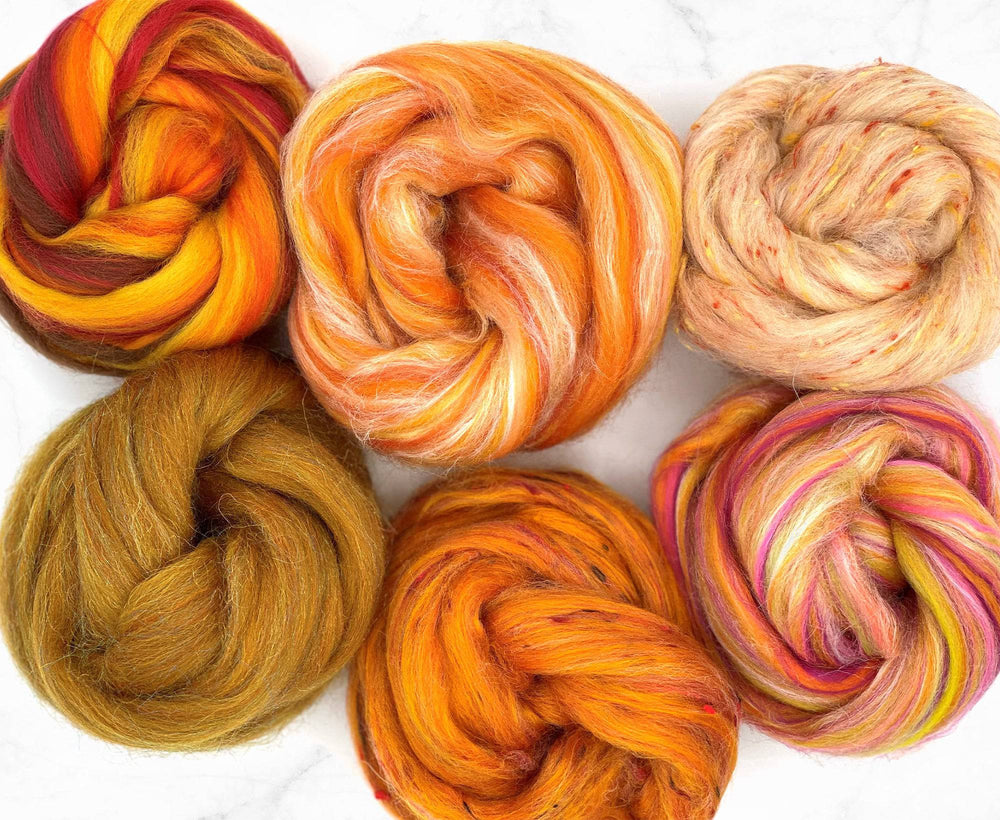 The Orange Glow Collection - World of Wool